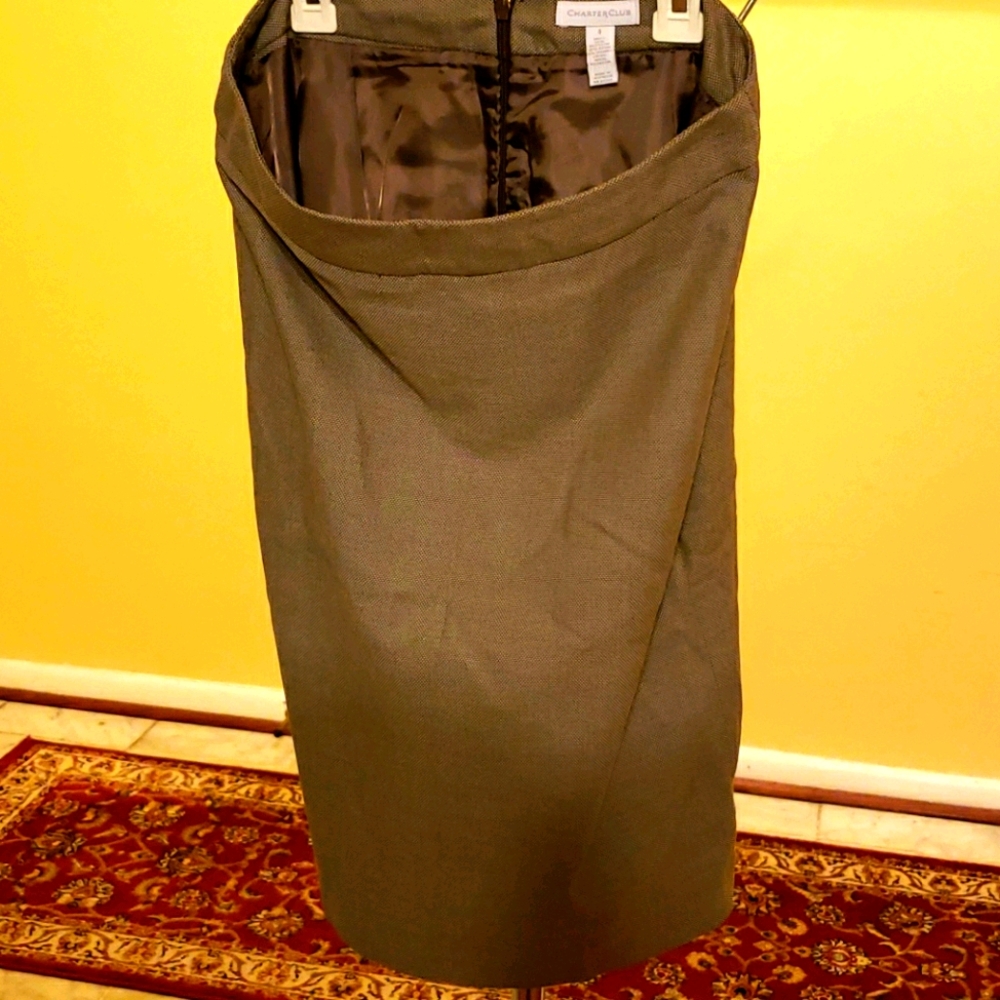 Charter Club grey skirt